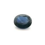 4.18 ct Oval Blue Natural Sapphire