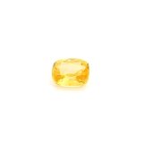 1.25 ct Cushion Yellow Natural Sapphire