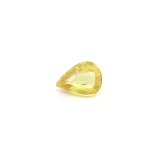 0.93 ct Pear Yellow Natural Sapphire
