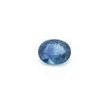 1.28 ct Oval Blue Natural Sapphire