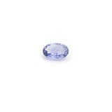 0.53 ct Oval Blue Natural Sapphire