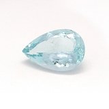 5.22 ct Pear Green Natural Aquamarine