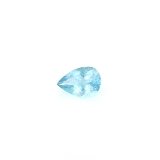 0.55 ct Pear Blue Natural Aquamarine
