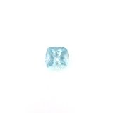 0.58 ct Cushion Blue Natural Aquamarine