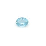 0.68 ct Oval Blue Natural Aquamarine