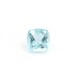 1.21 ct Cushion Blue Natural Aquamarine