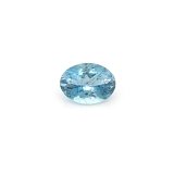 0.97 ct Oval Blue Natural Aquamarine