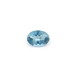 0.66 ct Oval Blue Natural Aquamarine
