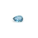 0.43 ct Pear Blue Natural Aquamarine