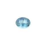 0.93 ct Oval Blue Natural Aquamarine