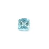 1.01 ct Cushion Blue Natural Aquamarine