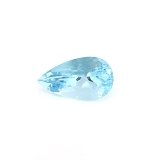 2.28 ct Pear Blue Natural Aquamarine