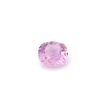1.44 ct Cushion Pink Natural Sapphire