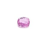 1.52 ct Cushion Pink Natural Sapphire