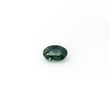 0.56 ct Oval Green Natural Sapphire