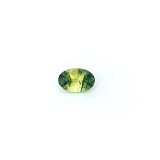 0.53 ct Oval Yellow Natural Sapphire