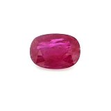 4.16 ct Cushion Red Natural Ruby