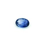 1.14 ct Oval Blue Natural Sapphire