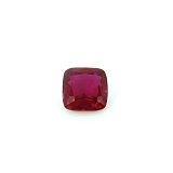 1.60 ct Cushion Red Natural Ruby