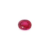 1.26 ct Oval Red Natural Ruby