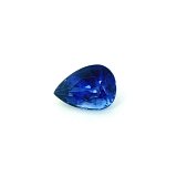 2.16 ct Pear Blue Natural Sapphire