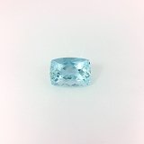 0.97 ct Cushion Blue Natural Aquamarine