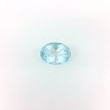 0.62 ct Oval Blue Natural Aquamarine