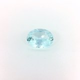 1.15 ct Oval Blue Natural Aquamarine