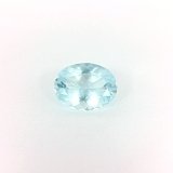1.51 ct Oval Blue Natural Aquamarine