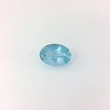 0.77 ct Oval Blue Natural Aquamarine
