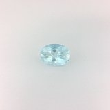 0.69 ct Oval Blue Natural Aquamarine