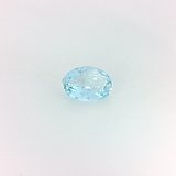 0.63 ct Oval Blue Natural Aquamarine