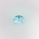 0.75 ct Oval Blue Natural Aquamarine