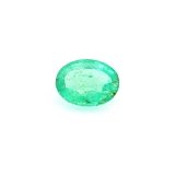 1.73 ct Oval Green Natural Emerald