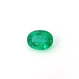 1.57 ct Oval Green Natural Emerald