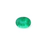 1.34 ct Oval Green Natural Emerald