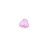 0.59 ct Heart Pink Natural Sapphire
