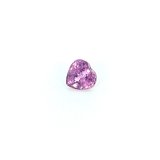 0.65 ct Heart Pink Natural Sapphire