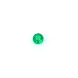 0.18 ct Round Green Natural Emerald