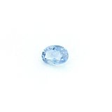 0.96 ct Oval Blue Natural Sapphire
