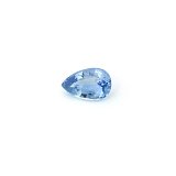 0.78 ct Pear Blue Natural Sapphire
