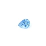 0.87 ct Pear Blue Natural Sapphire
