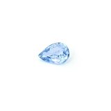 0.80 ct Pear Blue Natural Sapphire
