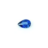 0.63 ct Pear Blue Natural Sapphire