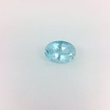 0.76 ct Oval Blue Natural Aquamarine