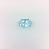 0.58 ct Oval Blue Natural Aquamarine