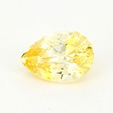 1.68 ct Pear Yellow Natural Sapphire