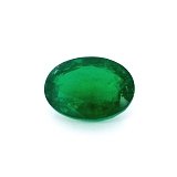 5.36 ct Oval Green Natural Emerald
