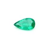 1.38 ct Pear Green Natural Emerald