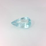 1.59 ct Pear Blue Natural Aquamarine